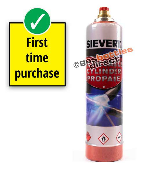 Sievert (Primus) Propane 2000 Red - New Full Cylinder