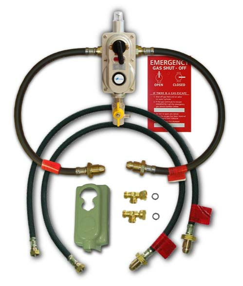 LPG Gas Bottle 4 Cylinder Automatic Changeover Regulator Valve